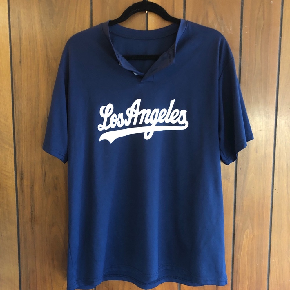 LA baseball tee